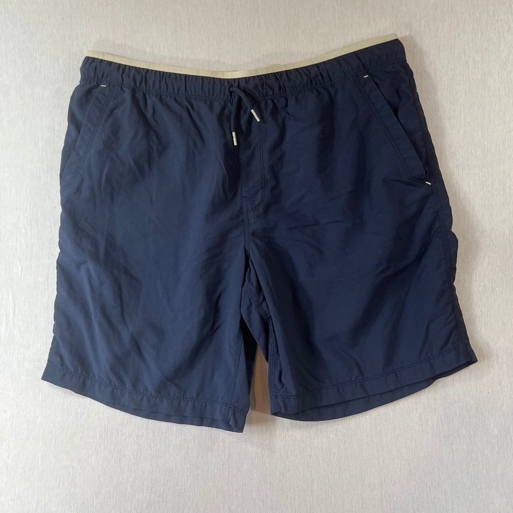 The North Face Nylon Shorts Mens XL Reg Navy Blue Class V Water Hiking Outdoor